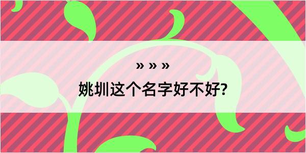 姚圳这个名字好不好?