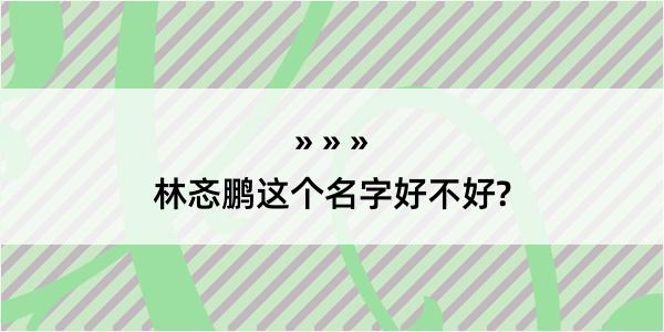 林忞鹏这个名字好不好?