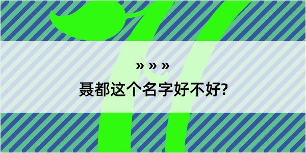 聂都这个名字好不好?