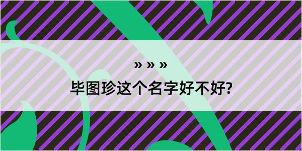 毕图珍这个名字好不好?