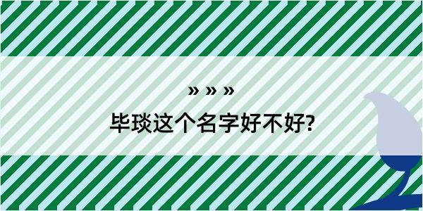 毕琰这个名字好不好?