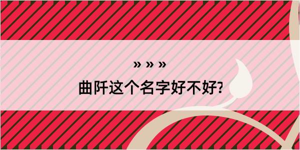 曲阡这个名字好不好?